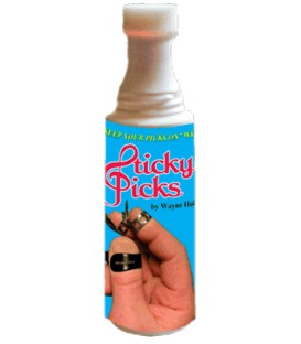 Sticky Picks for Banjo Players