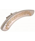 Cobalt-Plated Engraved GOLD PLATED Armrest