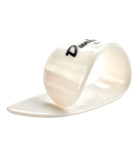Picks - Dunlop White Plastic Thumbpicks