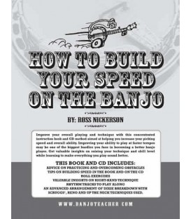 E-Book - How To Build Your Speed On The Banjo E-Book With Recordings To Download