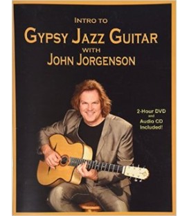 Book - Guitar - John Jorgenson - Intro To Gypsy Jazz Guitar - Book/CD/DVD Set