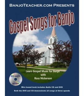 E-Book - Gospel Songs for Banjo by Ross Nickerson -E-Book