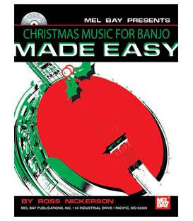 Book - Christmas Music Made Easy for Banjo Book and CD
