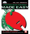 Book - Christmas Music Made Easy for Banjo Book and CD