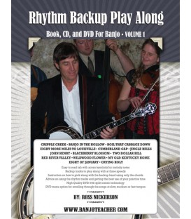 Book - Rhythm Backup Band Play Along Spiral Bound Book, CD and DVD Volume 1