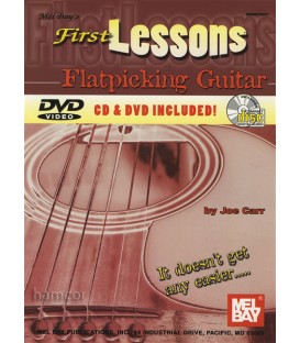 Book - Guitar - First Lessons Flatpicking Guitar - Book/CD/DVD