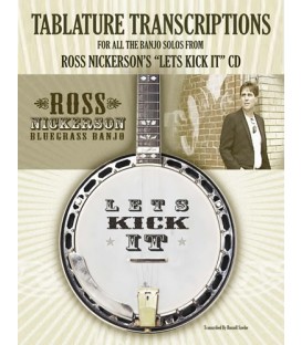 Let's Kick It Banjo Tablature TabTranscription Book and CD