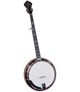 GoldStar Mahogany Wreath Banjo 