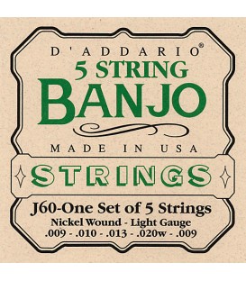 Strings- D'Addario Light  strings