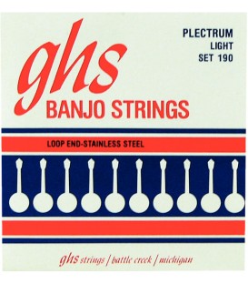 Strings - Plectrum (Loop End) Stainless Steel GHS Strings