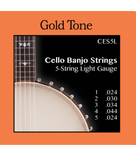 CEB 5 Cello Banjo Strings – Light
