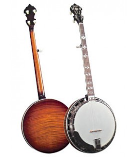 Goldstar Flamed Maple Sunburts - GF200 with Free Hard Shell Case and Free US Shipping