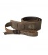 Deering Stitched Leather Cradle Strap - Fits All Open Back Banjos