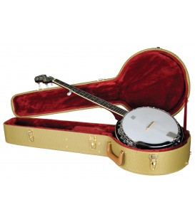 Tweed Hardshell Banjo Case- CG-035-J