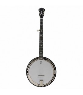 DEERING WHITE LOTUS 5-STRING BANJO