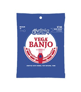 5th String Light Banjo Strings - Martin Vega Banjo Strings - V700