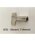 T-Wrench for Tightening the Banjo Head 6.3, 1/4, 9/32 + 5/16