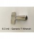 Banjo Head Wrench - Smaller Size for Beginner Banjos 6.3 Mil