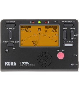 Korg TM60 Tuner-Metronome Combo